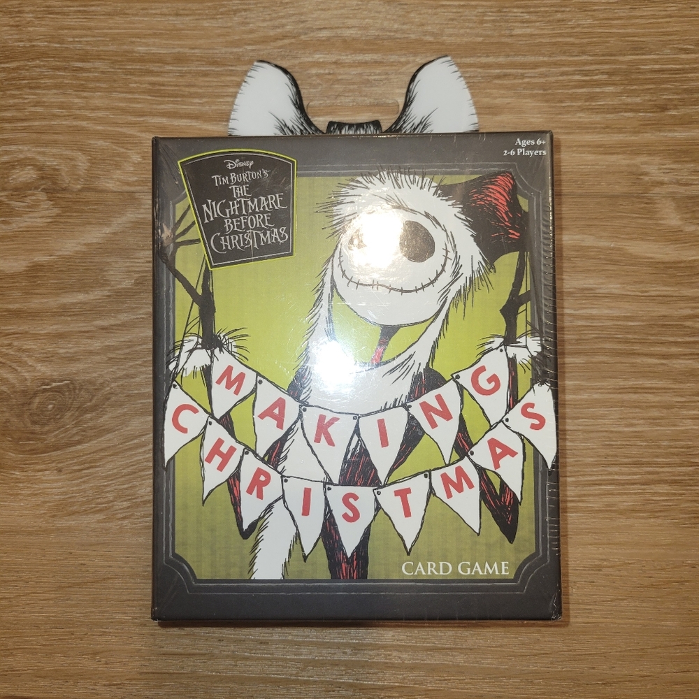 Disney The Nightmare Before Christmas: Making Christmas: Official Card Game New